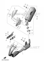 EXHAUST for Yamaha MT 2025