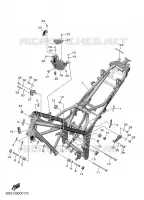 FRAME for Yamaha MT 2025