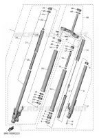 FRONT FORK for Yamaha MT 2025