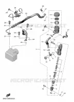 REAR BRAKE MASTER CYLINDER for Yamaha MT 2025