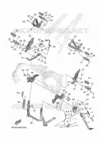 STAND / FOOTREST for Yamaha TRACER 2025