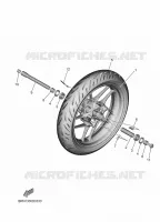 FRONT WHEEL for Yamaha TRACER 2025