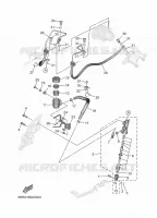 REAR BRAKE MASTER CYLINDER for Yamaha TRACER 2025