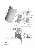 WINDSCREEN for Yamaha TRACER 2025