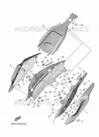 SIDE COVER for Yamaha MT 2025