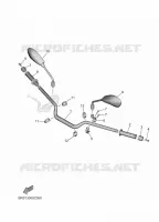 HANDLEBAR & CABLES for Yamaha MT 2025