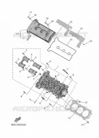 CYLINDER HEAD  for Yamaha MT 2025