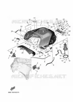 FUEL TANK for Yamaha MT 2025