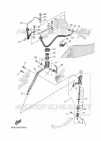 REAR BRAKE MASTER CYLINDER for Yamaha MT 2025