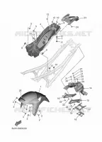FENDER for Yamaha MT 2025