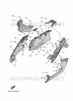 SIDE COVER for Yamaha MT 2025