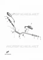 HANDLEBAR & CABLES for Yamaha MT 2025