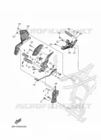 STAND / FOOTREST 2 for Yamaha MT 2025