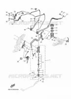 REAR BRAKE MASTER CYLINDER for Yamaha MT 2025