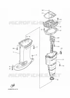UPPER CASING for Yamaha 40 2012