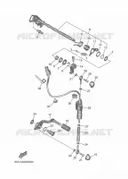 GEAR SHIFT SHAFT / LEVER for Yamaha TRACER 2025
