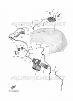 FUEL TANK 2 for Yamaha TRACER 2025