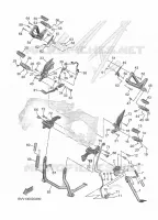 STAND / FOOTREST for Yamaha TRACER 2025
