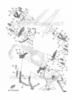 STAND / FOOTREST for Yamaha TRACER 2025