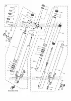 FRONT FORK for Yamaha XSR 2025
