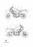 STICKER for Yamaha XSR 2025