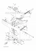 SWINGARM / SHOCK ABSORBER for Yamaha XSR 2025