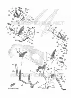 STAND / FOOTREST for Yamaha TRACER 2025