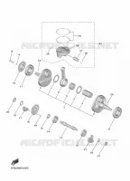 CRANKSHAFT / PISTON for Yamaha YZF 2025