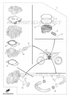 PISTON REBUILT KIT for Yamaha YZF 2025
