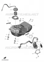 FUEL TANK for Yamaha YZF 2025