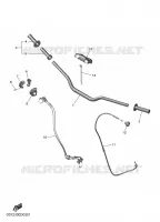 HANDLEBAR & CABLES for Yamaha YZF 2025