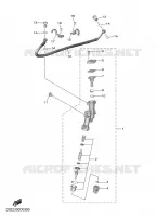 REAR BRAKE MASTER CYLINDER for Yamaha YZF 2025