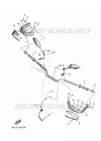 HANDLEBAR & CABLES for Yamaha TENERE 2025