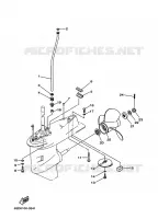 LOWER CASING & DRIVE 2 for Yamaha 40 2007