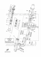 POWER TILT ASSEMBLY 1 for Yamaha 40 2003
