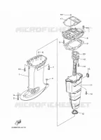 UPPER CASING for Yamaha 40 2012