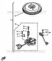 MAGNETO for Yamaha 50 1985
