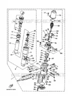 POWER TILT ASSEMBLY for Yamaha 50 1997