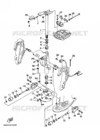 MOUNT 4 for Yamaha 50 1997