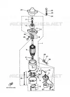 STARTING MOTOR for Yamaha 55 2000