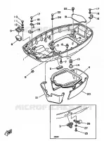 BOTTOM COWLING for Yamaha 55 1997