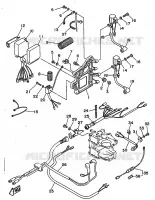 ELECTRICAL 1 for Yamaha 55 1997