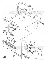 MOUNT 2 for Yamaha 55 1997