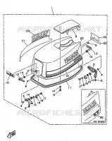 TOP COWLING for Yamaha 55 1997