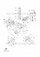 UPPER CASING AND BRACKET for Yamaha 4 2019