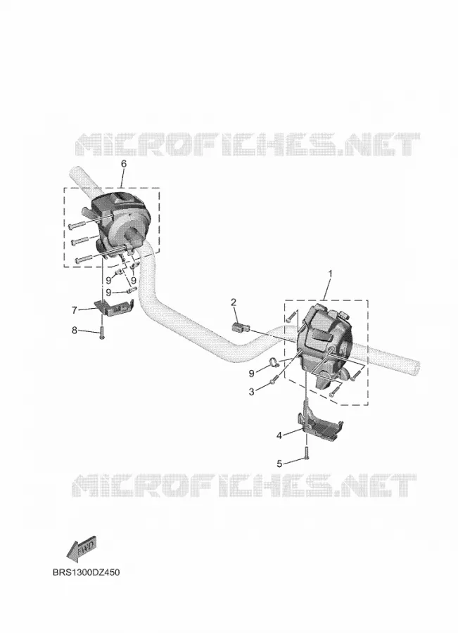 HANDLE SWITCH / LEVER Yamaha MOTO 900 2025 MT  MTN890-S