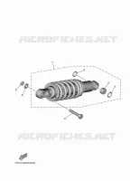 REAR SUSPENSION for Yamaha MT 2025