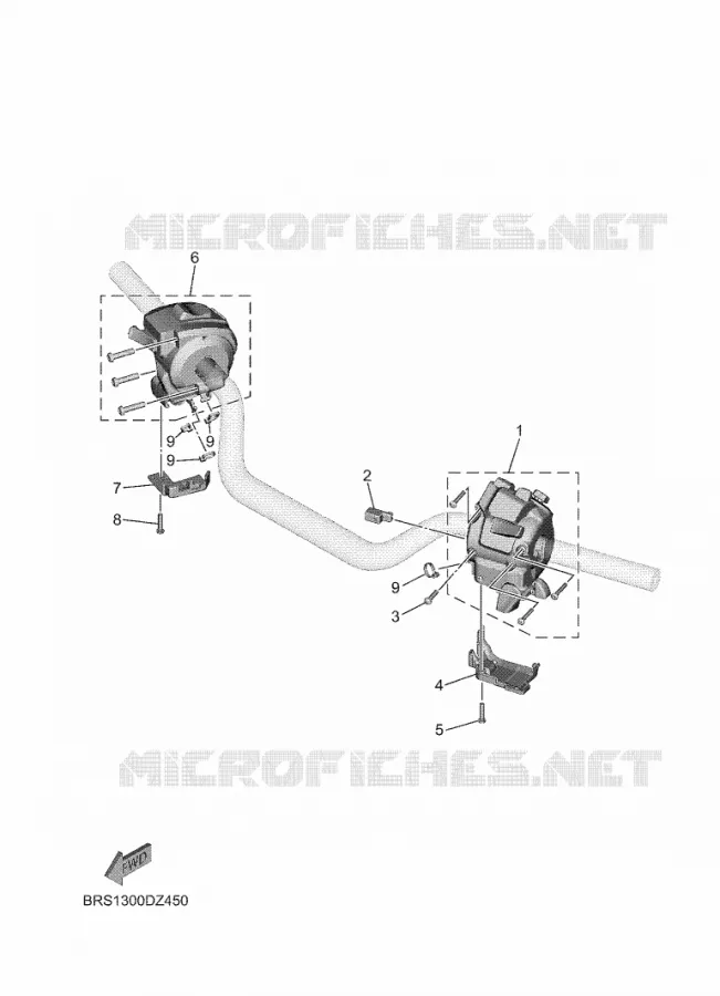HANDLE SWITCH / LEVER Yamaha MOTO 900 2025 MT  MTN890-SU