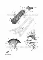 FENDER for Yamaha MT 2025