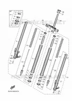 FRONT FORK for Yamaha MT 2025
